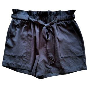 Streetwear Society Black High Waist Shorts Size XL